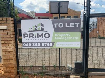 Commercial Property For Rent in Monument Park Ext, Pretoria